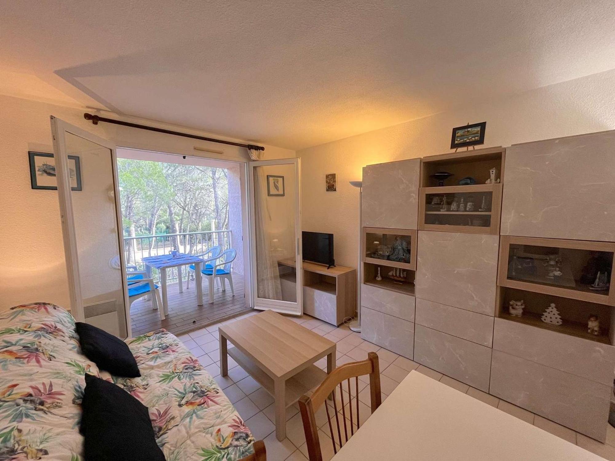 Studio Cabine Avec Piscine, Tennis Et Parking A 400M De La Plage - 4 Couchages, Saint-Aygulf - Fr-1-226A-89 Сент-Егюльф Екстер'єр фото